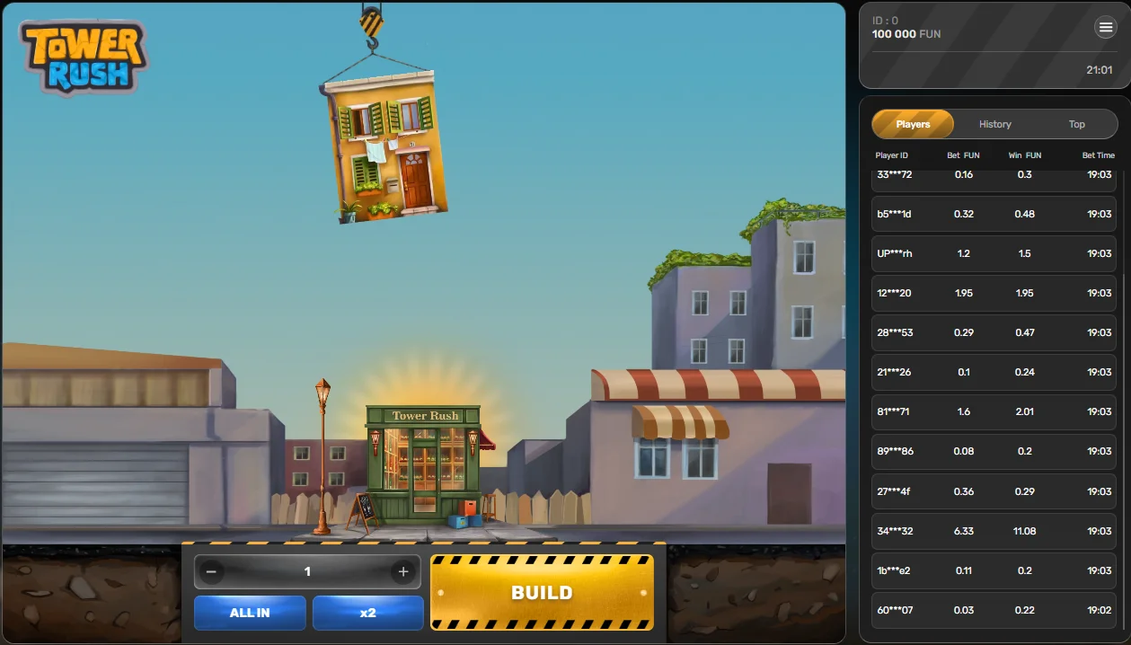 Tower Rush — Galaxsys